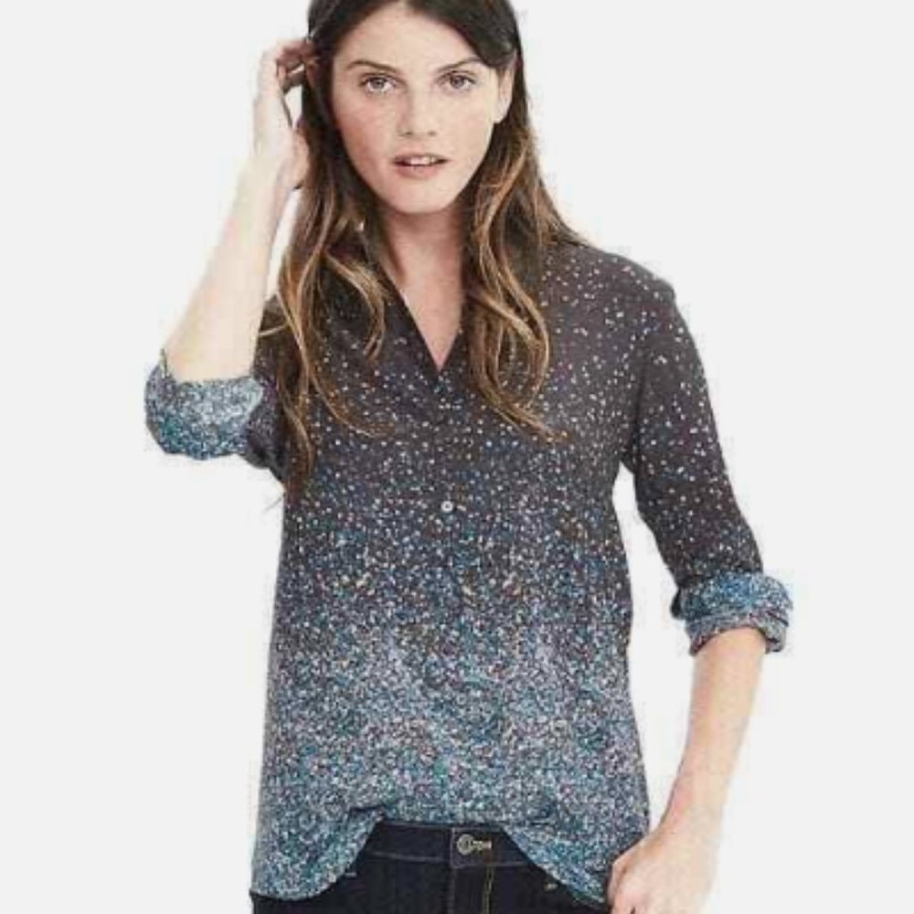 NWOT Banana Republic Floral Print Dillon Shirt - Picture 2 of 15